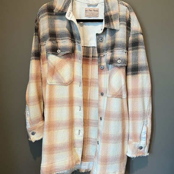Free people Anneli Plaid Shirt Jacket - Picture 2 of 2